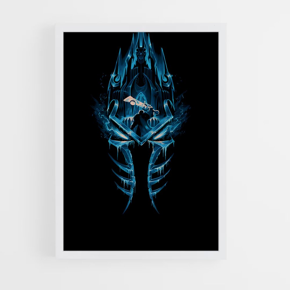 Poster Ombres de Glace – affiche World of Warcraft (vue 3)